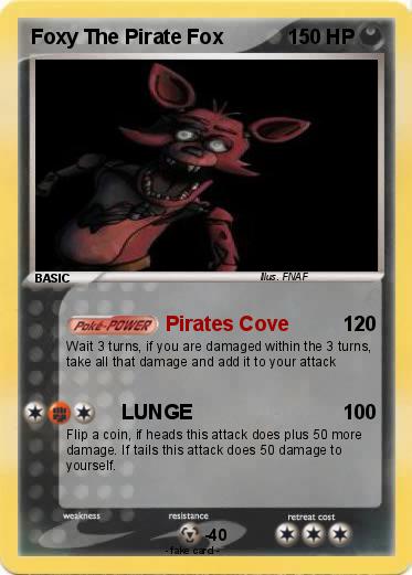 Pokemon Foxy The Pirate Fox