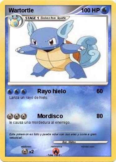 Pokemon Wartortle