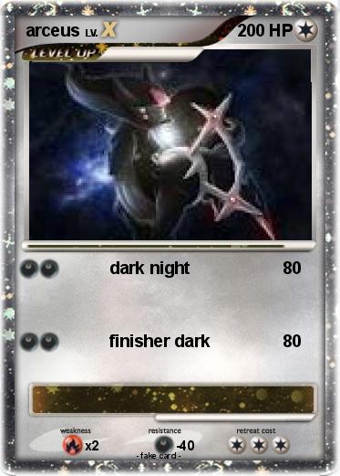Pokemon arceus