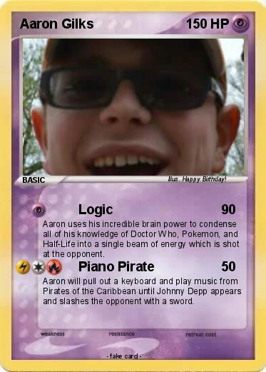 Pokemon Aaron Gilks