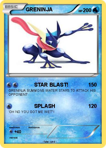 Pokemon GRENINJA