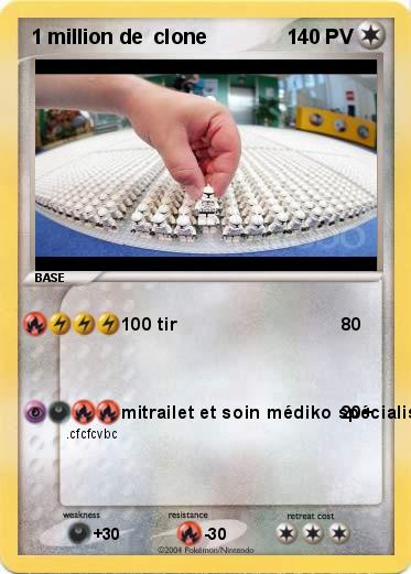 Pokemon 1 million de  clone
