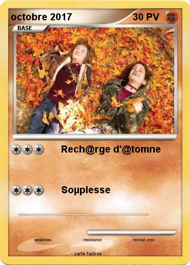 Pokemon octobre 2017