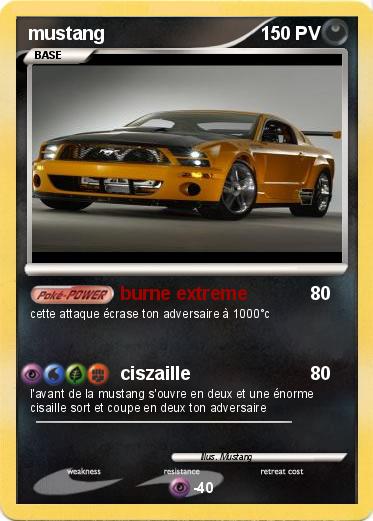 Pokemon mustang