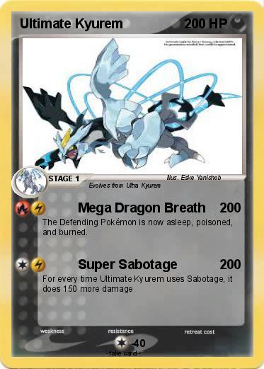 Pokemon Ultimate Kyurem