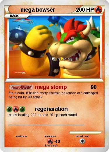 Pokemon mega bowser
