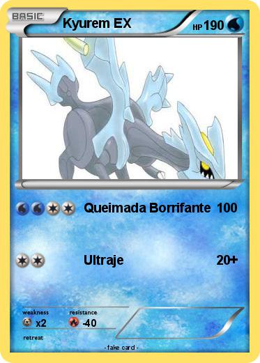 Pokemon Kyurem EX