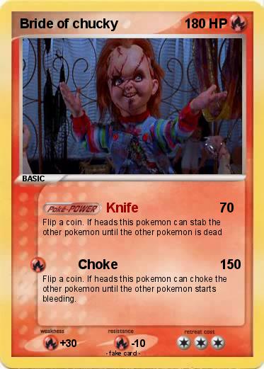 Pokemon Bride of chucky