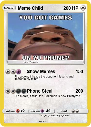 Pokemon Meme Child