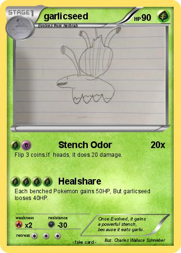 Pokemon garlicseed