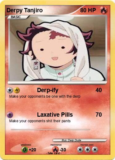 Pokemon Derpy Tanjiro