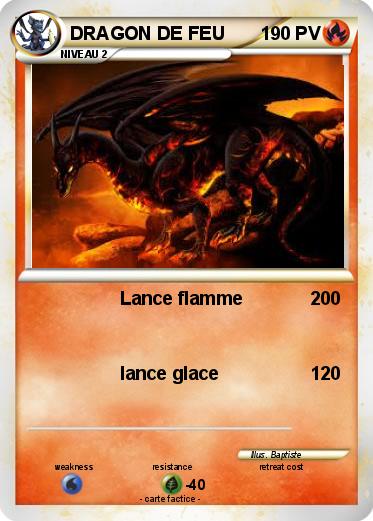 Pokemon DRAGON DE FEU