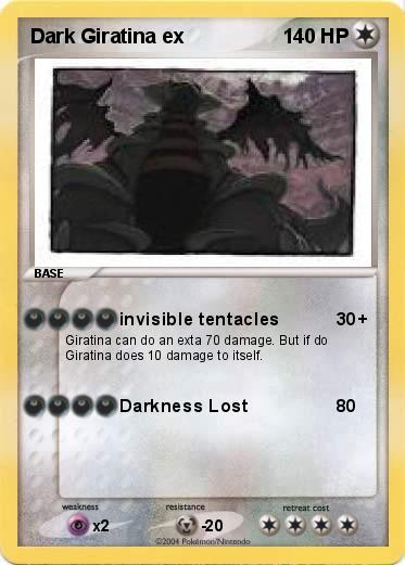 Pokemon Dark Giratina ex