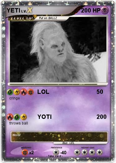 Pokemon YETI