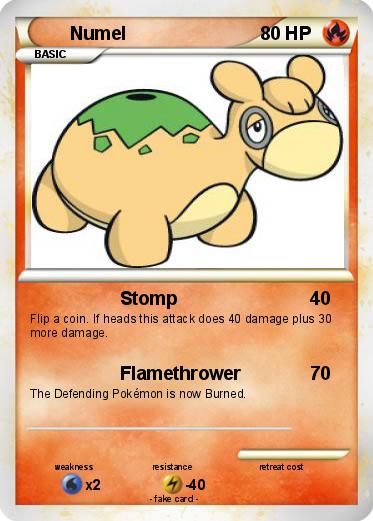 Pokemon Numel