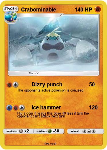 Pokemon Crabominable