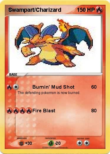 Pokemon Swampart/Charizard