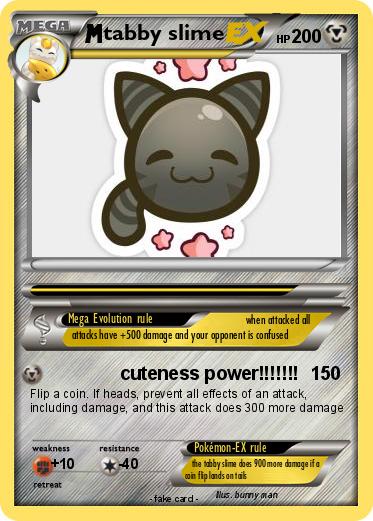 Pokemon tabby slime