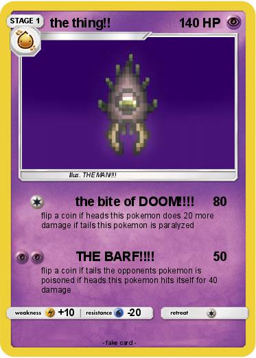 Pokemon the thing!!