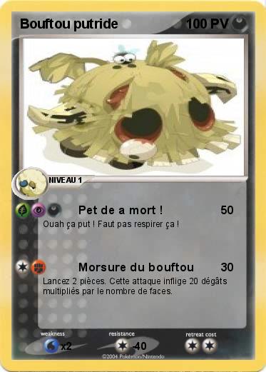 Pokemon Bouftou putride