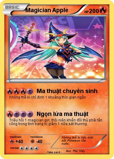 Pokemon Magician Apple