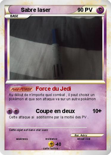 Pokemon Sabre laser