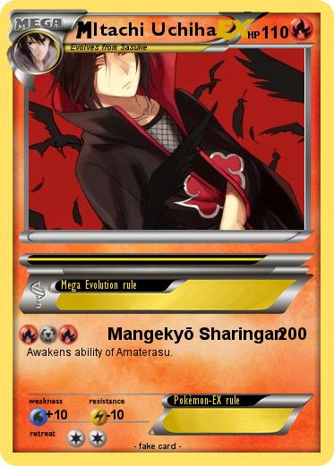 Pokemon Itachi Uchiha