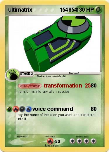 Pokemon ultimatrix                  154854
