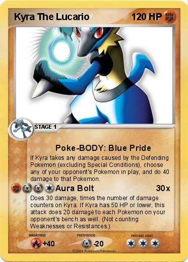 Pokemon Kyra The Lucario