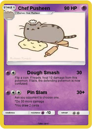 Pokemon Chef Pusheen