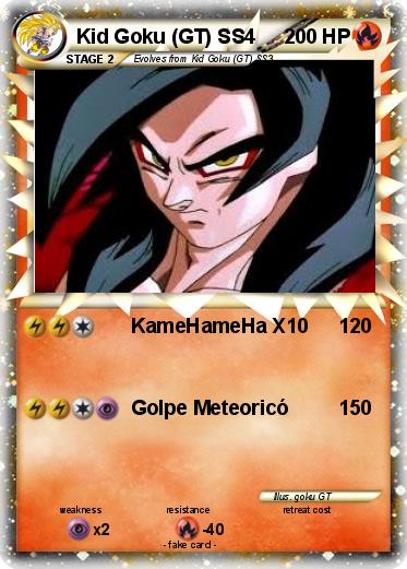 Pokemon Kid Goku (GT) SS4