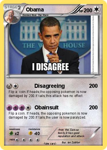 Pokemon Obama
