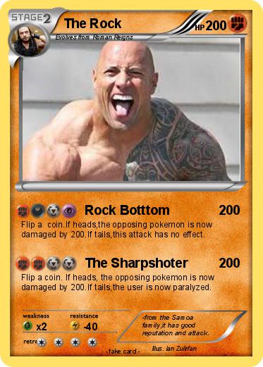 Pokemon The Rock