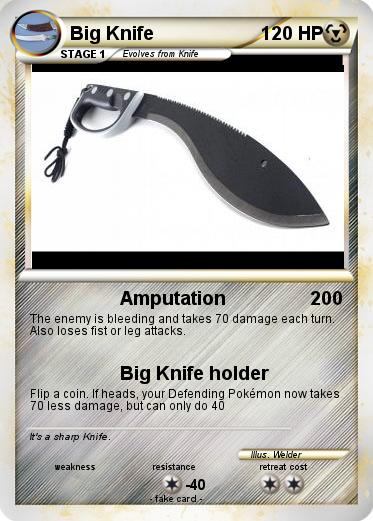 Pokemon Big Knife