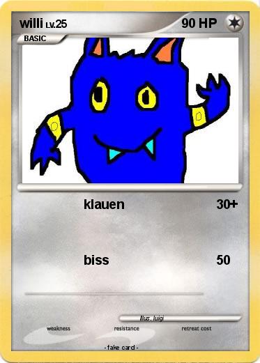 Pokemon willi