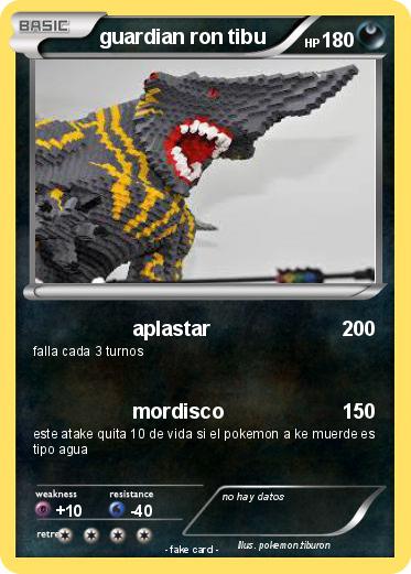 Pokemon guardian ron tibu