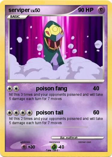 Pokemon serviper
