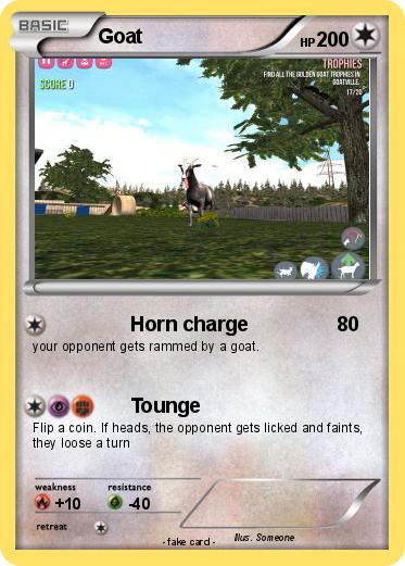 Pokemon Goat