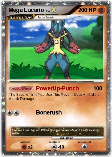 Pokemon Mega Lucario