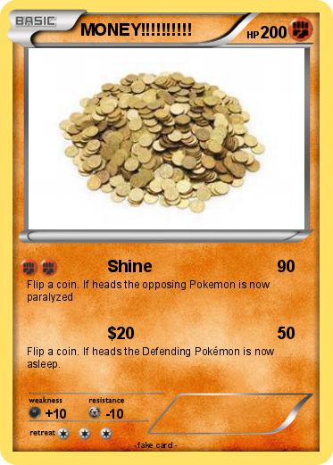 Pokemon MONEY!!!!!!!!!!