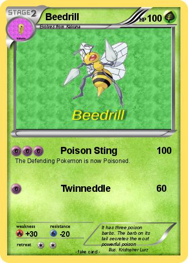 Pokemon Beedrill