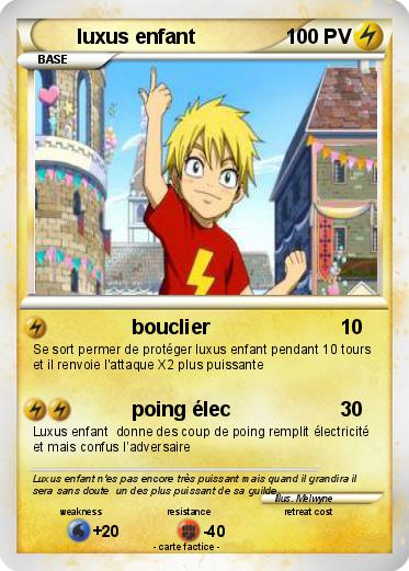 Pokemon luxus enfant