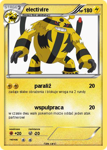 Pokemon electivire