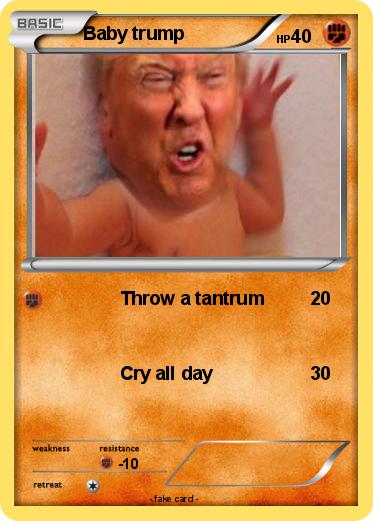 Pokemon Baby trump
