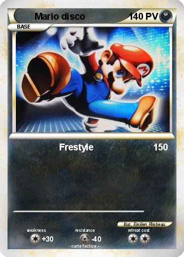 Pokemon Mario disco