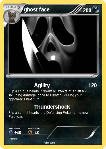Pokemon ghost face