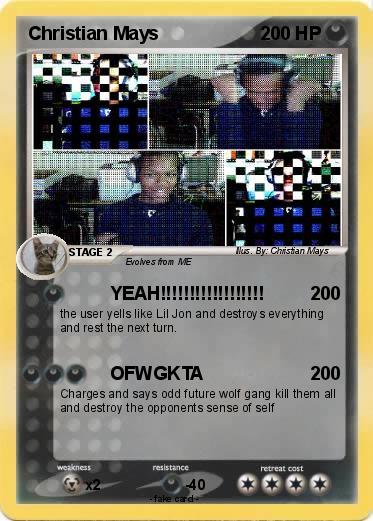 Pokemon Christian Mays