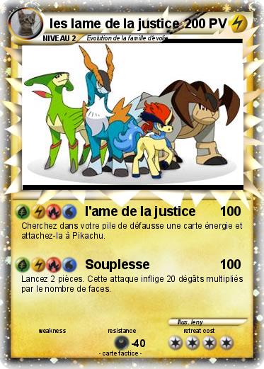 Pokemon les lame de la justice