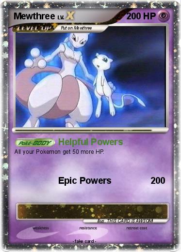 Pokemon Mewthree