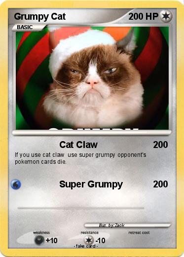 Pokemon Grumpy Cat